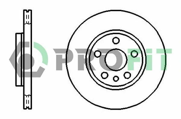 Disque de frein PROFIT 5010-0842