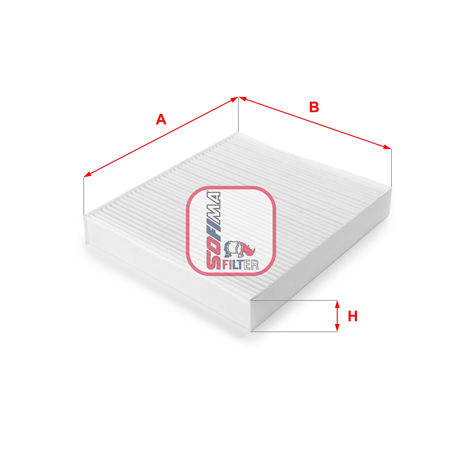 Filtre, air de l'habitacle SOFIMA S 3102 C