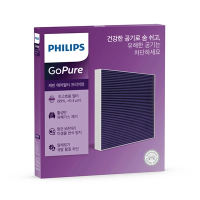 Filtre, air de l'habitacle PHILIPS-Asia DC0111