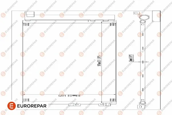 Condenseur, climatisation EUROREPAR 1609637180