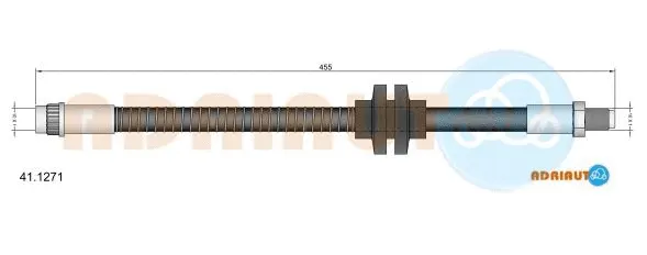 Flexible de frein ADRIAUTO 41.1271