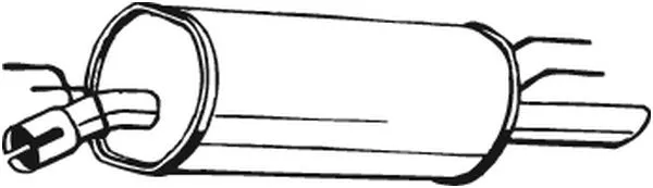 Silencieux arrière BOSAL 185-351