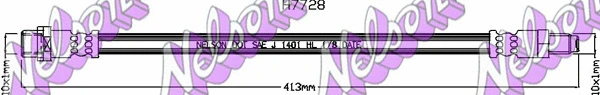 Flexible de frein KAWE H7728
