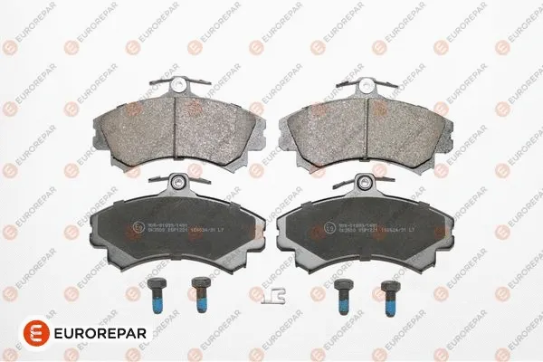 Kit de plaquettes de frein, frein à disque EUROREPAR 1623053580