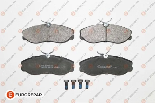 Kit de plaquettes de frein, frein à disque EUROREPAR 1617265480