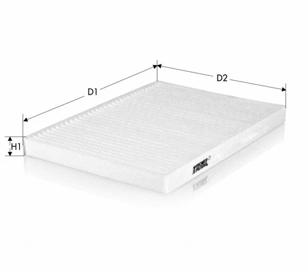 Filtre, air de l'habitacle TECNECO FILTERS CK10025