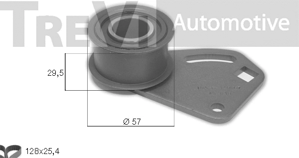 Kit de courroie crantée TREVI AUTOMOTIVE KD1085