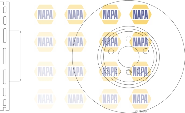 Disque de frein NAPA NBD5908