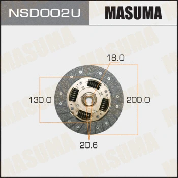 Disque d'embrayage MASUMA NSD002U