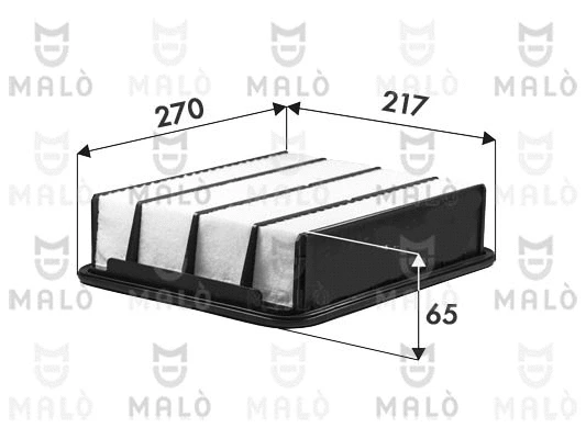 Filtre à air AKRON-MALÒ 1500674