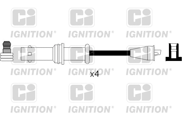 Kit de câbles d'allumage QUINTON HAZELL XC812