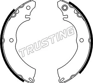 Jeu de mâchoires de frein TRUSTING 064.175