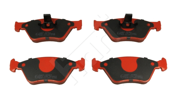 Kit de plaquettes de frein, frein à disque HART 223 748