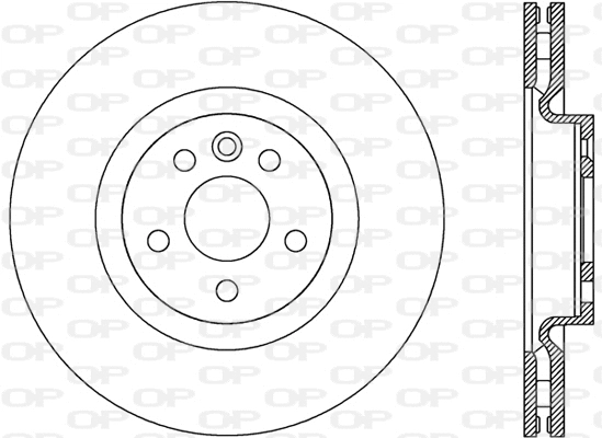 Disque de frein OPEN PARTS BDR2809.20