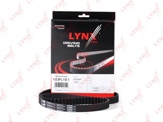 Courroie crantée LYNXAUTO 123FL19.1