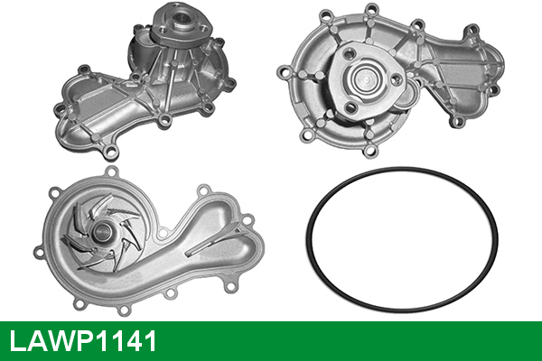 Pompe à eau, refroidissement du moteur LUCAS LAWP1141