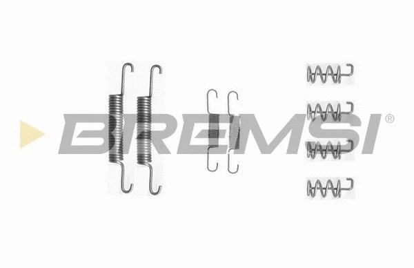 Kit d'accessoires, mâchoire de frein BREMSI SK0831