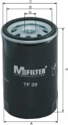 Filtre à huile MFILTER TF 39