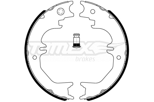 Jeu de mâchoires de frein TOMEX Brakes TX 22-64