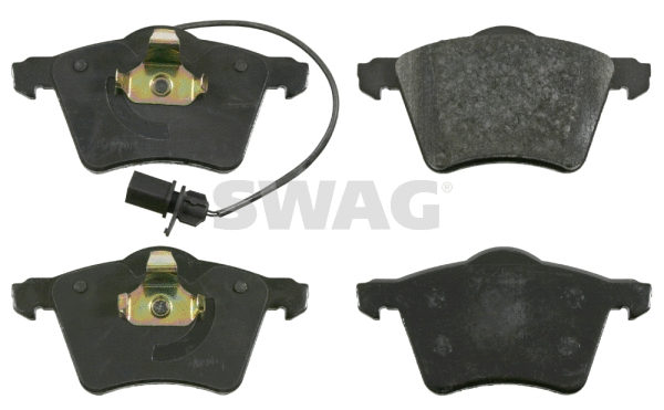 Kit de plaquettes de frein, frein à disque SWAG 30 91 6458