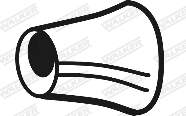 Déflecteur de sortie d´échappement WALKER 10801