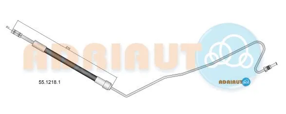 Flexible de frein ADRIAUTO 55.1218.1