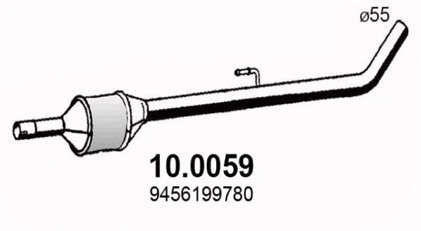 Catalyseur ASSO 10.0059