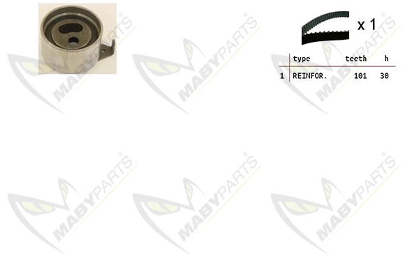 Kit de courroie crantée MABYPARTS OBK010473