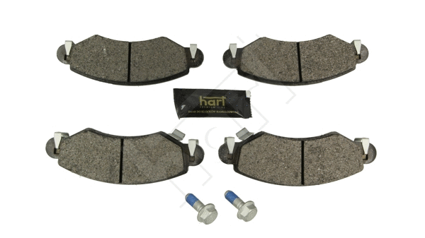 Kit de plaquettes de frein, frein à disque HART 260 747