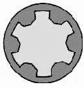 Jeu de boulons de culasse de cylindre AMC 258556