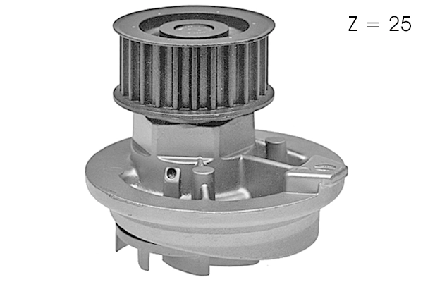 Pompe à eau, refroidissement du moteur TECDRIVE TPAE0165