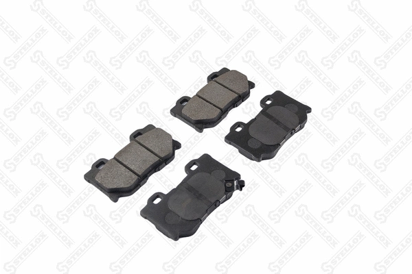 Kit de plaquettes de frein, frein à disque STELLOX 000 322B-SX