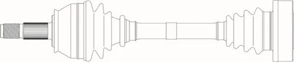 Arbre de transmission GENERAL RICAMBI AR3056
