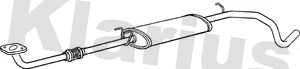 Silencieux central KLARIUS 270568