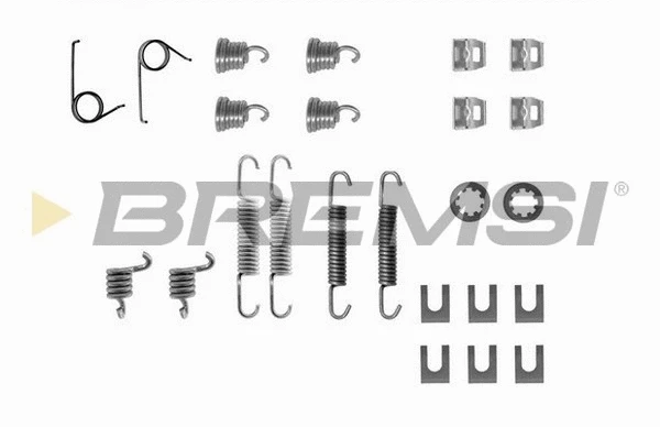 Kit d'accessoires, mâchoire de frein BREMSI SK0554