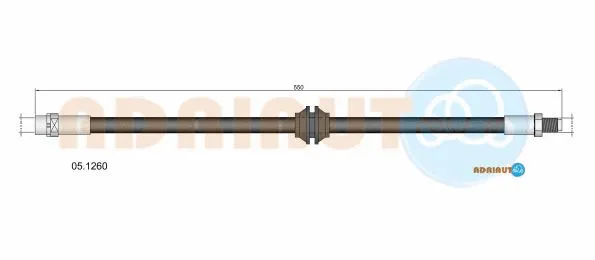 Flexible de frein ADRIAUTO 05.1260