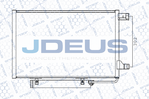 Condenseur, climatisation JDEUS M-7171120