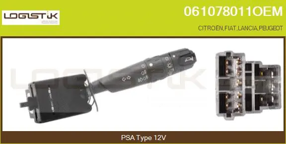 Commutateur de colonne de direction LGK 061078011OEM