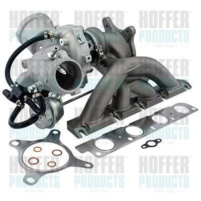 Turbocompresseur, suralimentation HOFFER 6900587