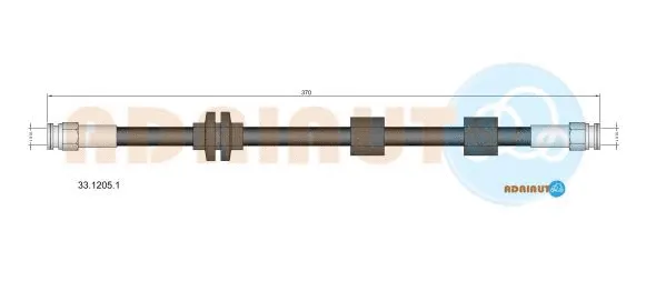 Flexible de frein ADRIAUTO 33.1205.1