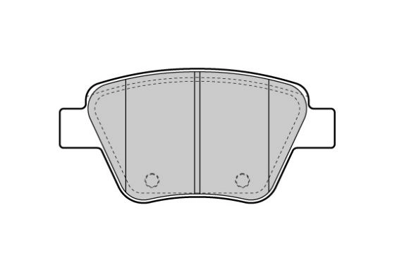Kit de plaquettes de frein, frein à disque FREMAX FBP-1663