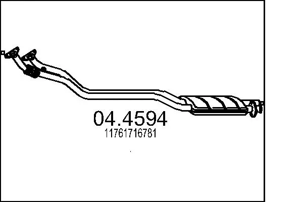 Catalyseur MTS 04.4594