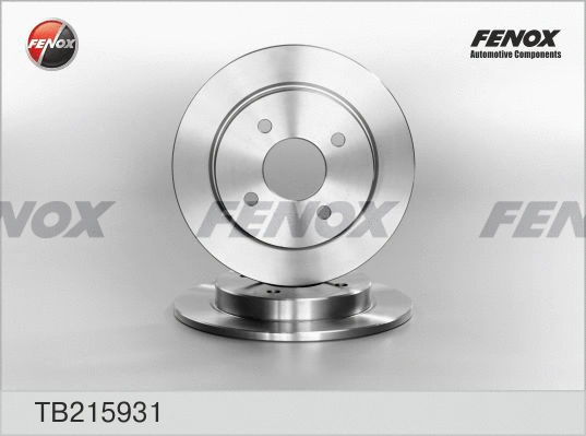 Disque de frein FENOX TB215931