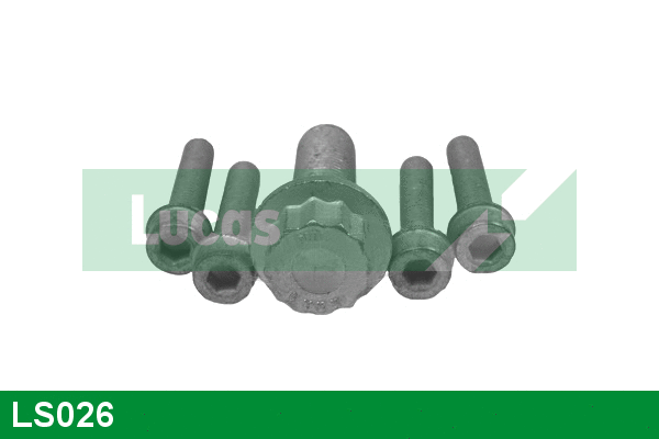 Kit de vis, poulie-vilebrequin LUCAS LS026