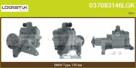 Pompe hydraulique, direction LGK 037083146LGK