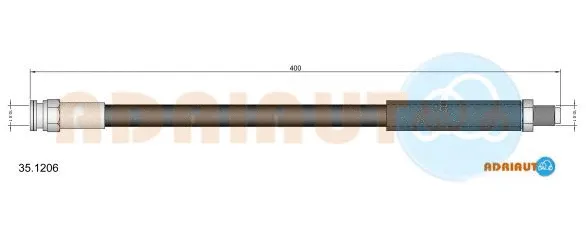 Flexible de frein ADRIAUTO 35.1206