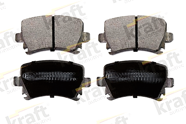 Kit de plaquettes de frein, frein à disque KRAFT AUTOMOTIVE 6010090