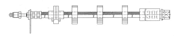 Flexible de frein CEF 511685