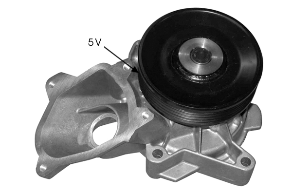 Pompe à eau, refroidissement du moteur TECDRIVE TPAE0185