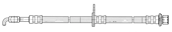 Flexible de frein CEF 512448
